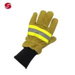 Tactical Heat Resistant Firefighter Fireman Gloves Emergency Fire Rescue Safety
