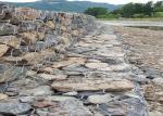 Stone Filled Welded Gabion Box For Slope Stabilization