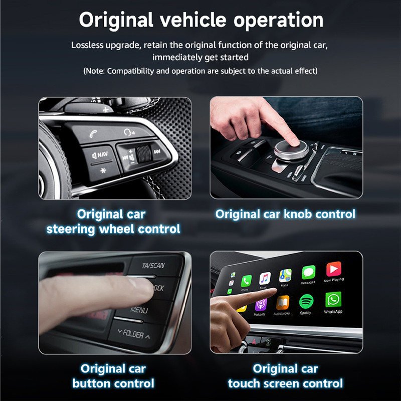 GT4S CarPlay Mini Ai Box Andoroid Wireless CarPlay Android Auto Car Multimedia