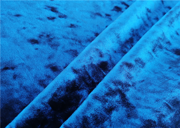 250gsm Spandex Ks Korean Velvet Fabric Solid Colour 95% Polyester 5% 0.5MM For Dress
