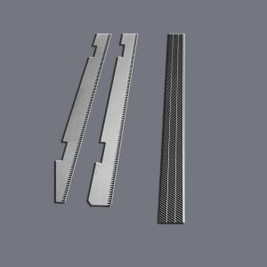 China Chemical Stainless Steel Etching Printer Blades with High Precision wholesale