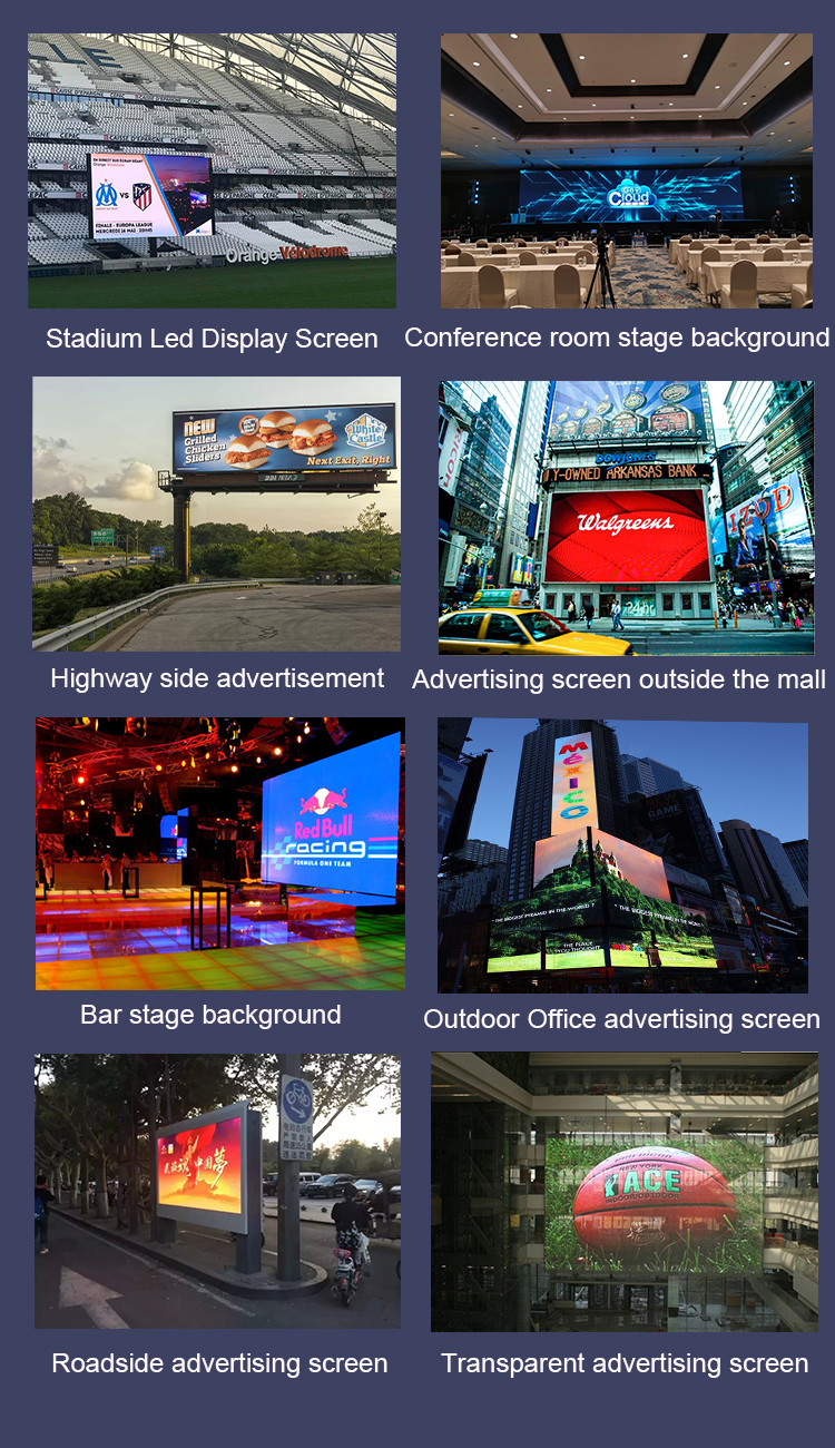 HD P4 SMD1921 Outdoor Led Display Screen Hire For Meeting Room Shopping
