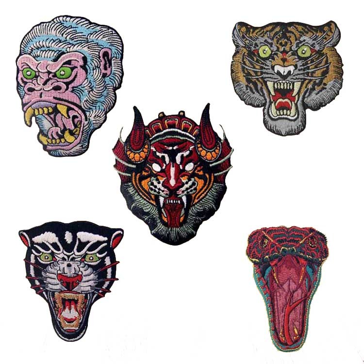 Orangutan Patch Embroidered Animal Patches With Iron On Backing