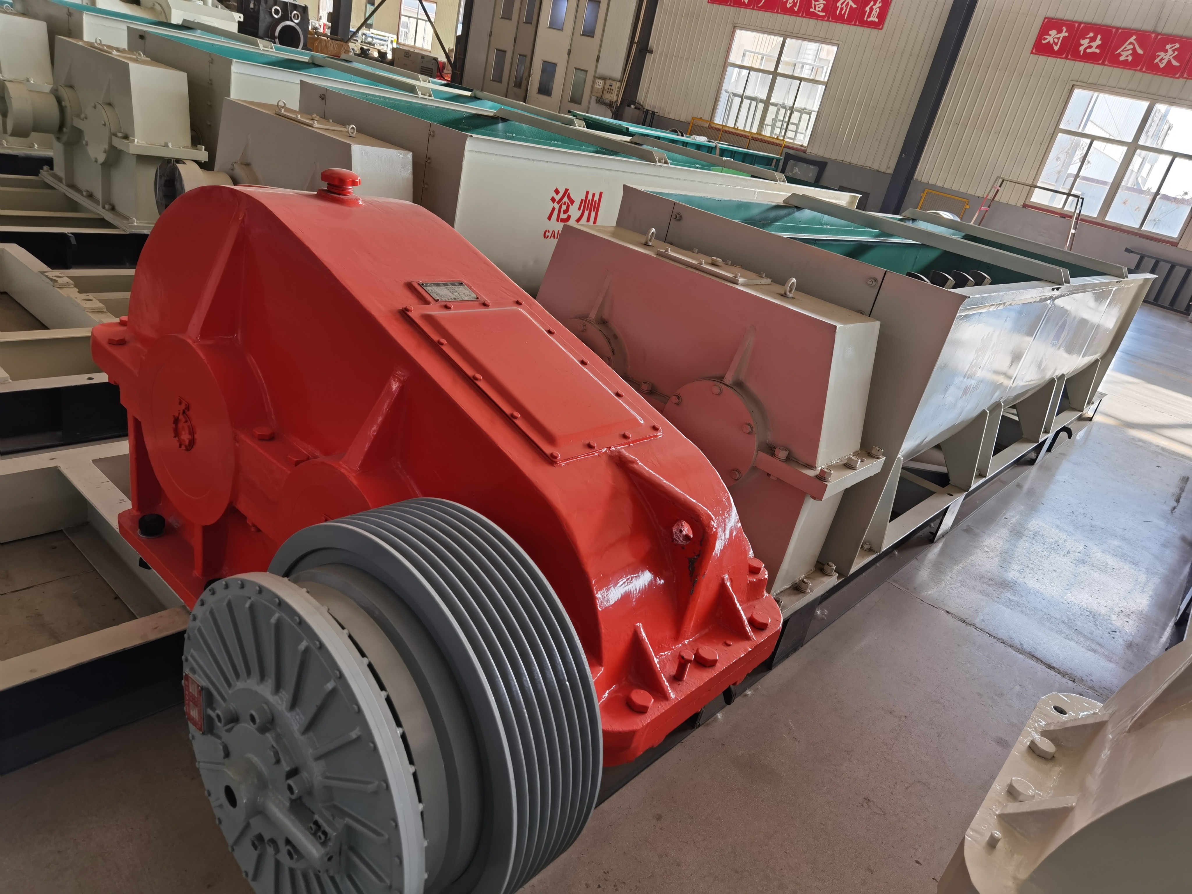 White 4.0pa 132kw Small Clay Brick Making Machine