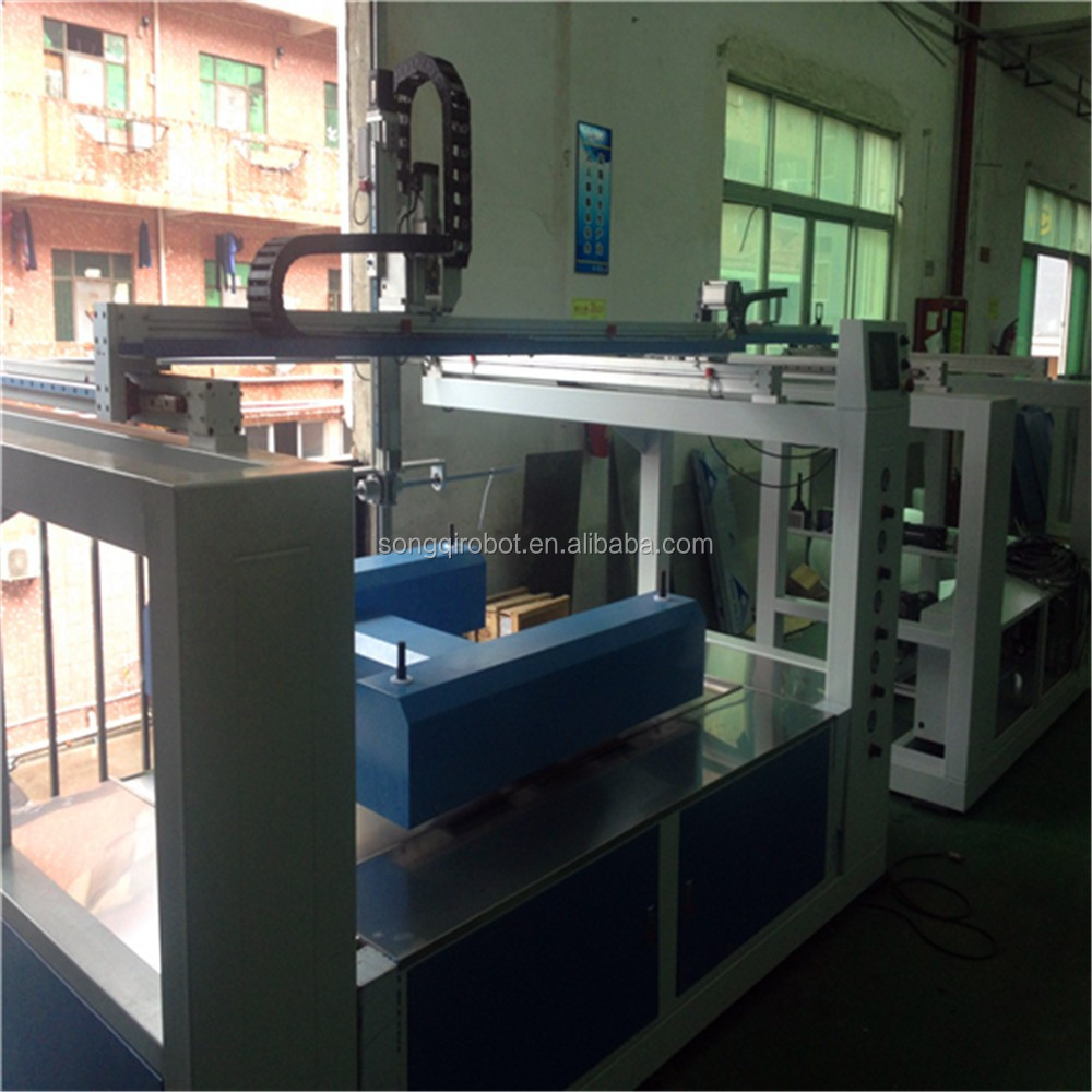 ODM Five Axis Auto Spray Painting Machine With Water Curtain Booth
