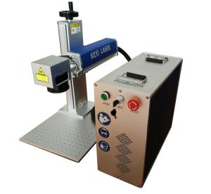 China Enclosed Portable Laser Marking Machine 20W For Metal wholesale