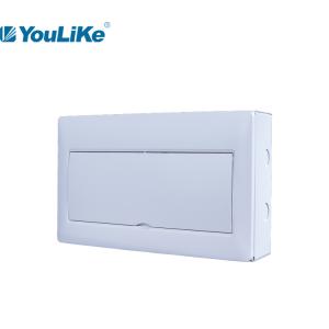 China Dustproof Surface Mount 14 Way DB Box IP40 Protection White wholesale
