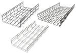 Customized Galvanized Steel 50-800 Wide Wire Mesh Cable Trays