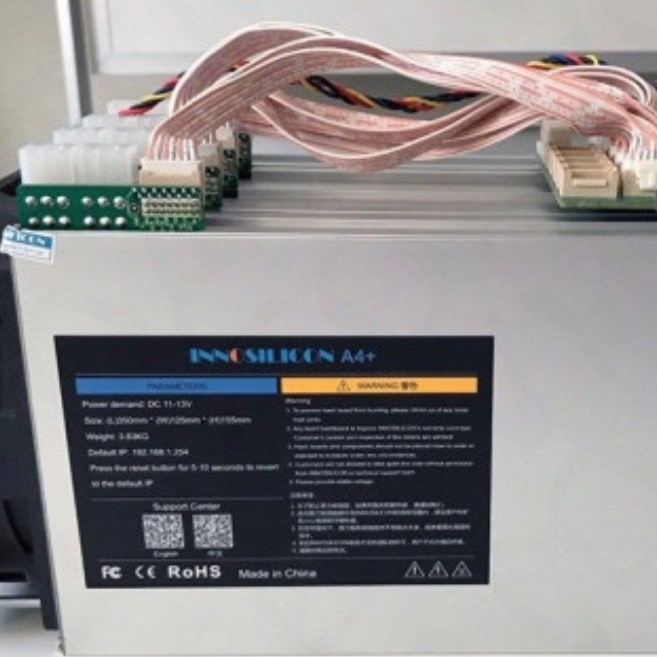 Innosilicon A4+ 620mh/S LTC Litecoin Miner 750W Power Consumption