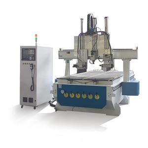 China Mulit head 1325 woodworking cnc router machine for wood furnitures wholesale
