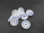 Tobacco Industry White Suction Cap Bowl With Good Ageing Resistance