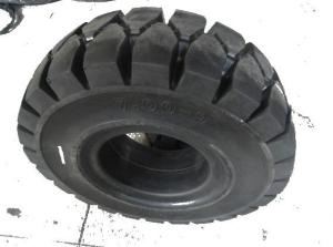 China 27X10-12 Solid Industrial Tyres 695x695x290mm Size 3 Years Warranty wholesale
