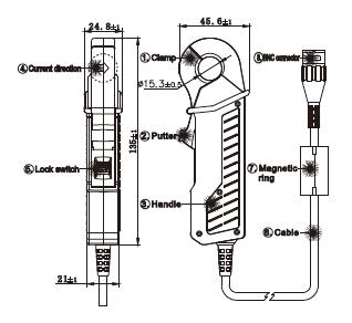 5A/100A Split Core Current Transducer Open Type Light Weights Easy To Install