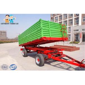 China Long Service Life Drawbar Dropside Agricultural Farm Trailer wholesale