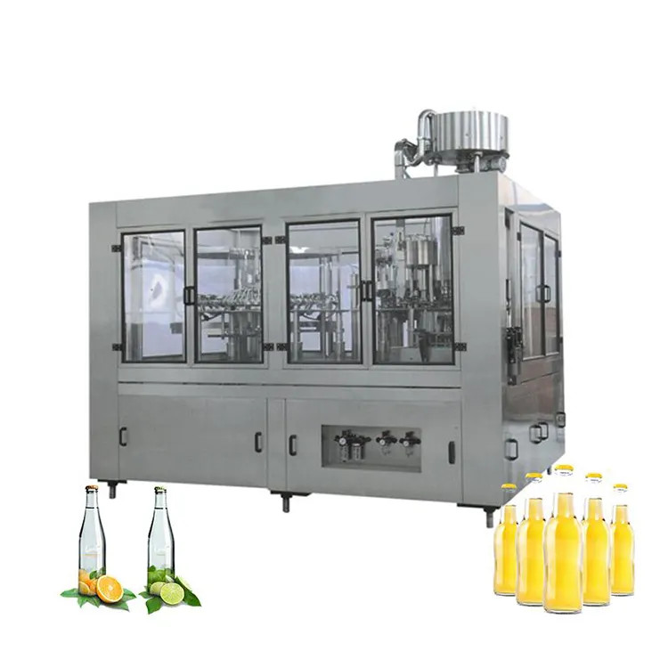 Sparkling Water Soda Beverage Carbonated Filling Capping Machine Automatic With PET Bottle