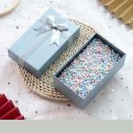 Book Shaped Cardboard Gift Packaging Box For Lipstick Perfume