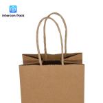 11.02x4.92x3.86 Inch Paper Handle Bags Offset Printing For Shopping