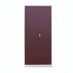 0.201CBM Fireproof Sturdy 0.66mm Steel Metal Wardrobe Closets