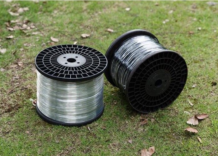 Agriculture Transparent 2.5mm Polyester Monofilament Wire For Holding Curtain Indoor Greenhouse Shade Net