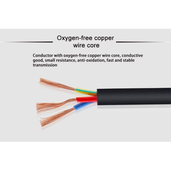 Flexible EU AC Power Cords Lightweight Electric Extension Cord 2 Pin