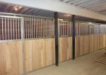 10x10m / 12x12m Steel Horse Stalls , Open Equine Stall Fronts With Wooden Kits