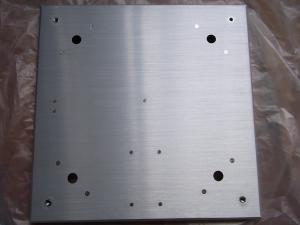 China Custom Steel Enclosures Stainless Sheet Metal Fabrication Brushing wholesale