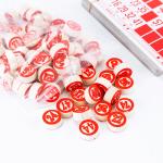 Natural Wood La Loteria Cards Game Toy For Unisex 90pcs Coin 48pcs Cards