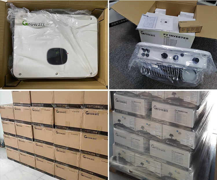 10KW 13KW 15KW Growatt On Grid Solar Inverter Three Phase For Solar Power System