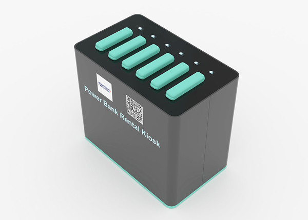 Public Sharing Rental Cell Phone Charging Station For Bar Restaurant Coffee