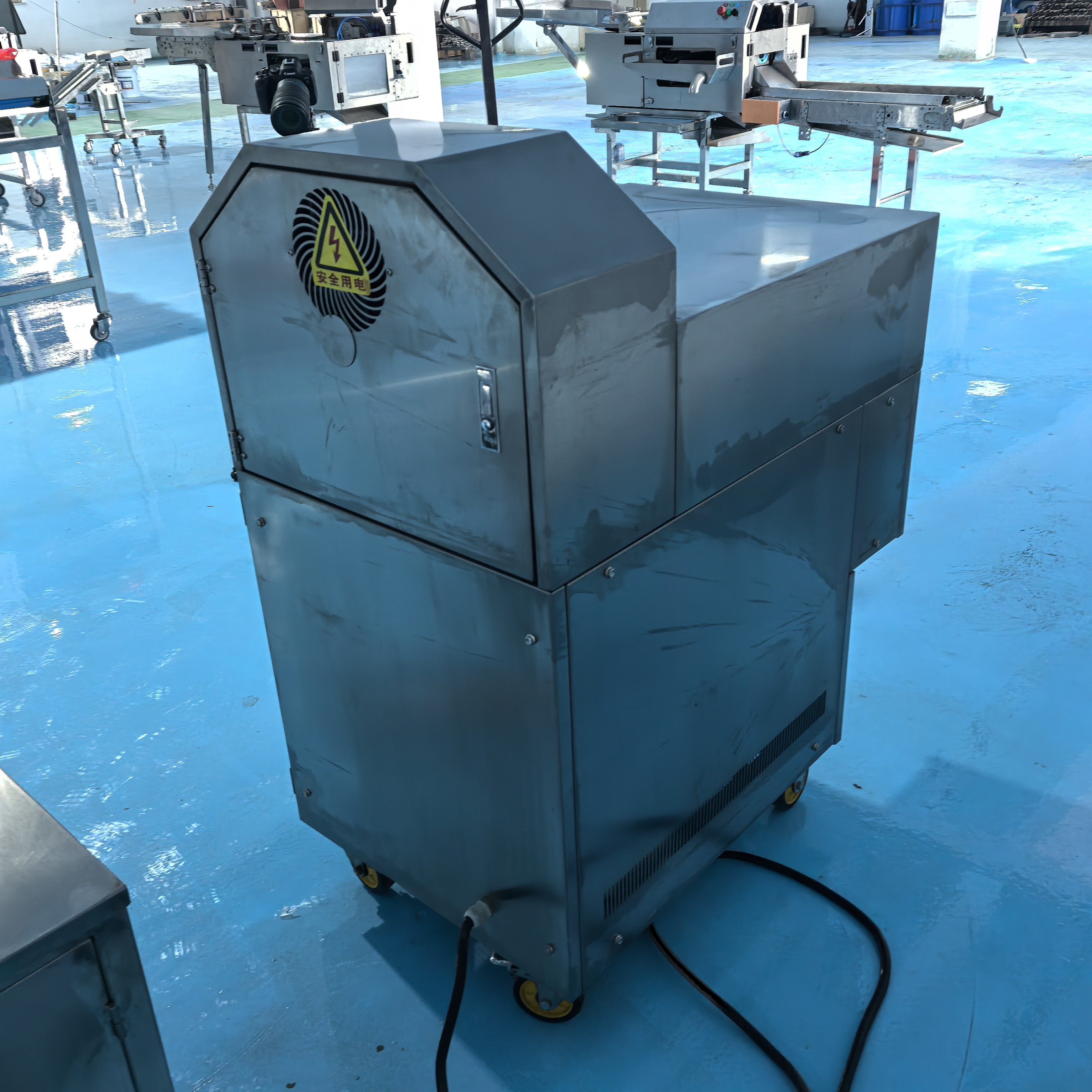 Fully Automatic Electromagnetic Roasting Machine Roasting Cashew Nuts Equipment
