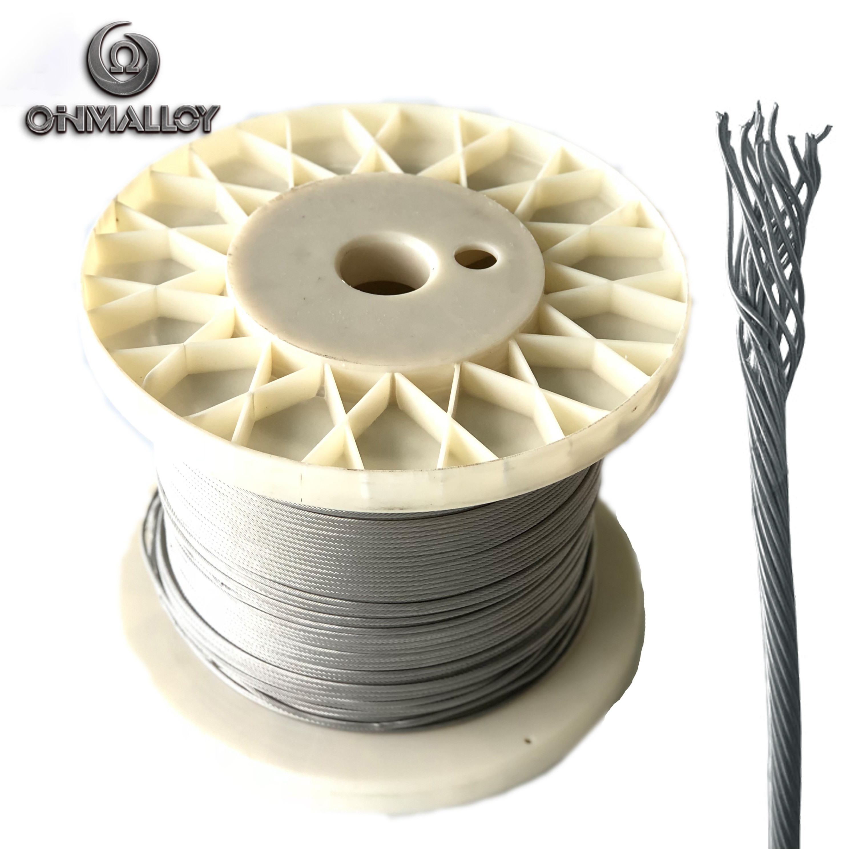 Nickel 212 Stranded Wire 0.61mm X 19 For Ceramic Heating Pad