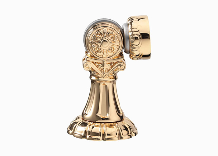 Safety Solid Brass Magnetic Door Stopper Wall Protector Dust Sliding Anti Collision