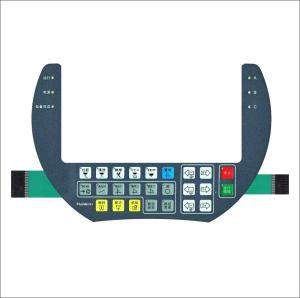 China Printed Silver PET Circuit Membrane Switch SGS Certificate IP65 wholesale