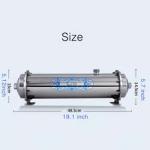 0.01um Stainless Steel Cartridges Filters Housing Uf Membrane Water Filters For
