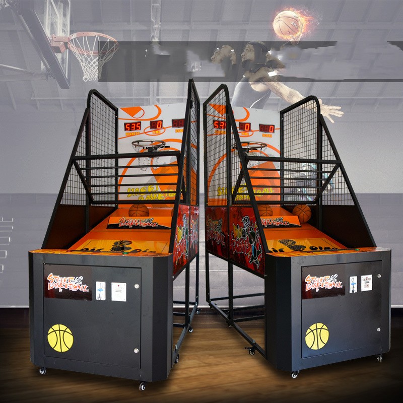 110V/220V/230V Basketball Training Machine for Amusement Game Center Requirements