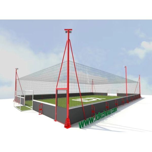 Soccer Field For World Cup Competition Customized Full Set Football Cage And Sport Panna