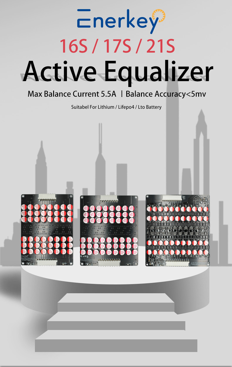 Equilibrium 21S 5A Active Balancer Li-Lion Lto Lithium Lifepo4 Battery Balancer