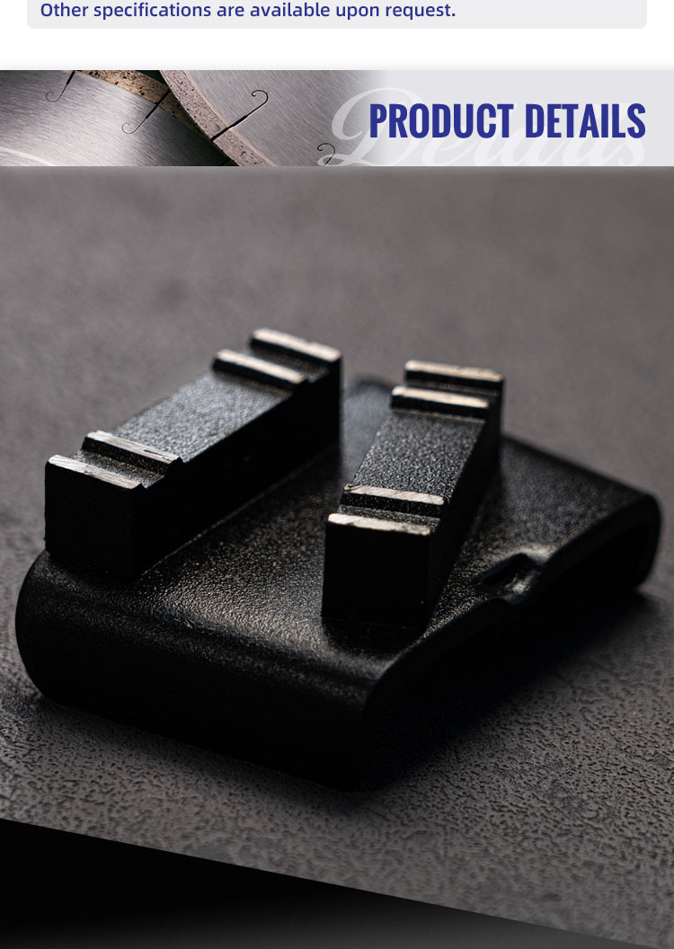 Diamond Grinding Tools Abrasive Segmented Grinding Block For Concrete Floor Grinding