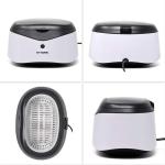 40kHz Small Ultrasonic Cleaner 600ml Anti Overflowing Tank For Glasses Jewelry