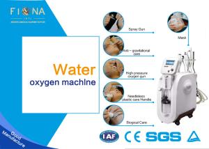 China Microdermabrasion Oxygen Facial Machine Multi - Head For Face Treatment wholesale