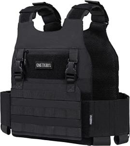 China 600d 1000d Nylon Adjustable Tactical Plate Carrier Vest Army Camo Military Airsoft 9x6x4&quot; wholesale