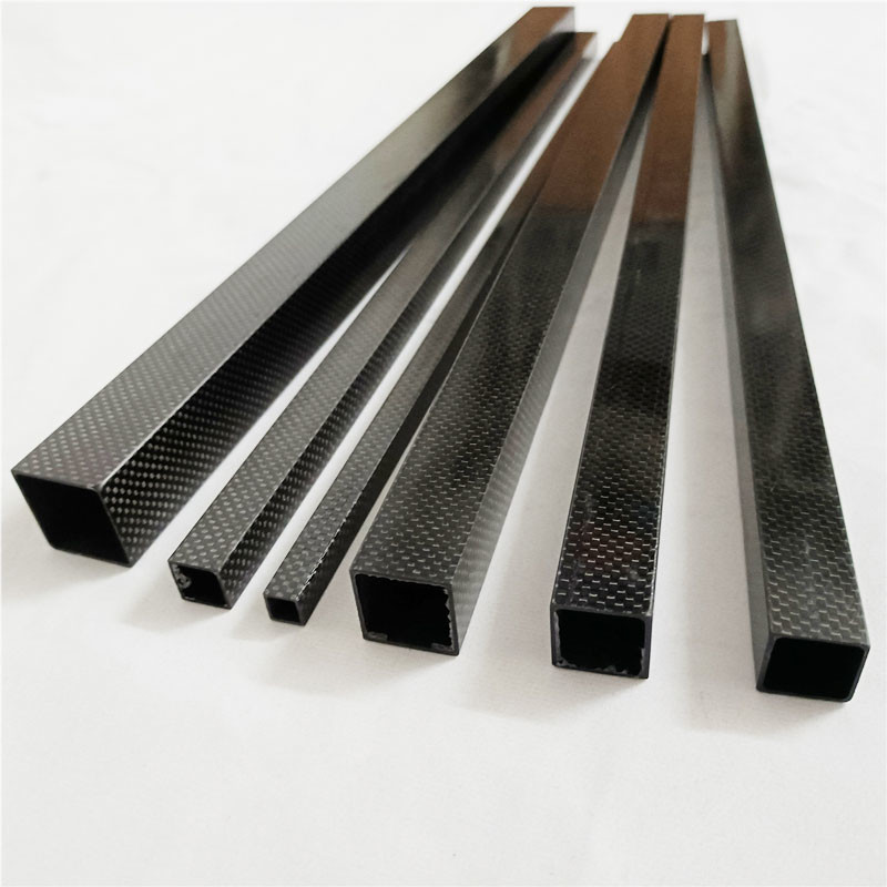 Nonmagnetic Electromagnetic 100% 3K Carbon Fibre Tube Good Flexibility