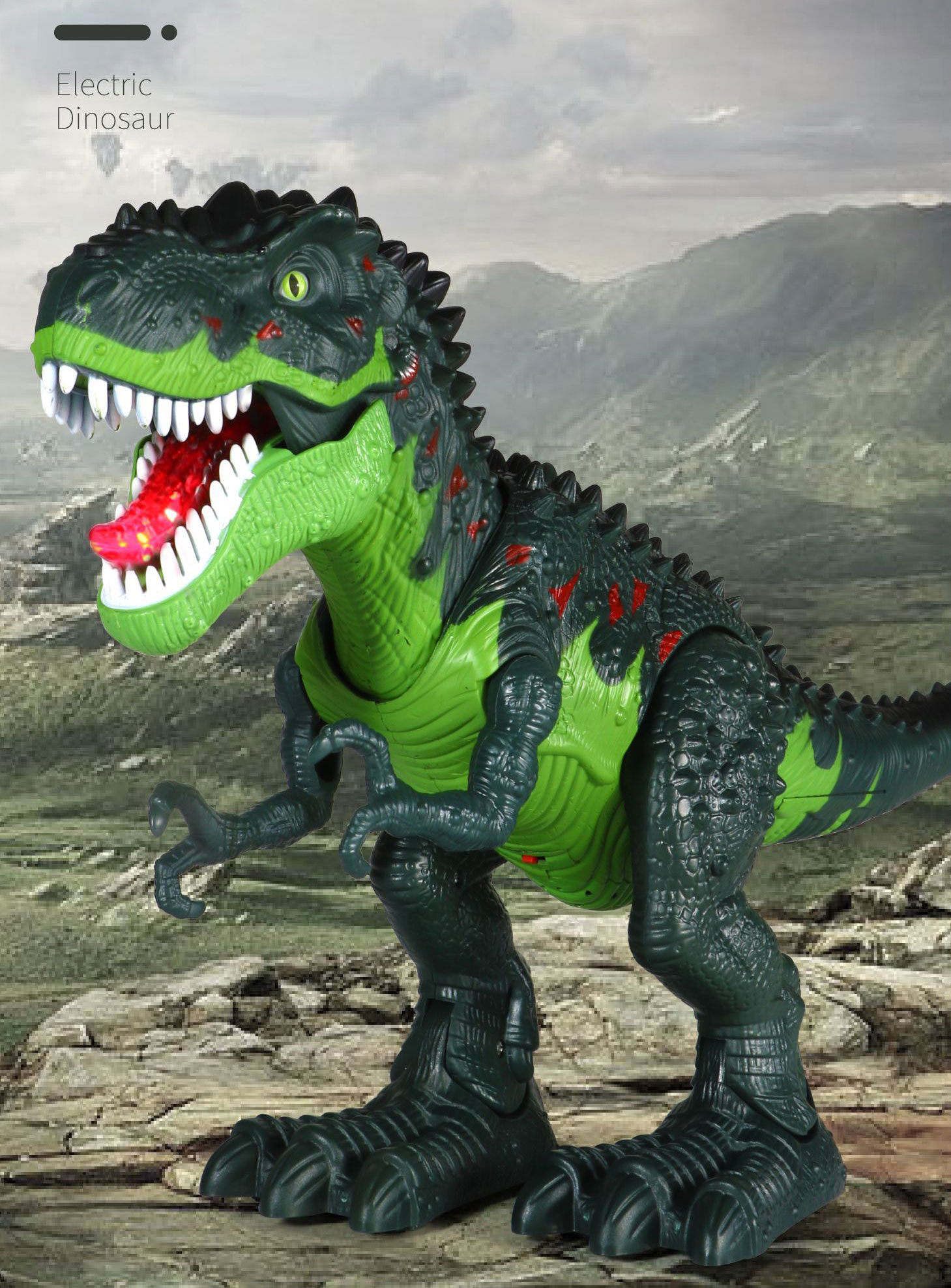 Large Electric Walking Sound Tyrannosaurus Rex Simulation Dinosaur Animal Model Toy Items
