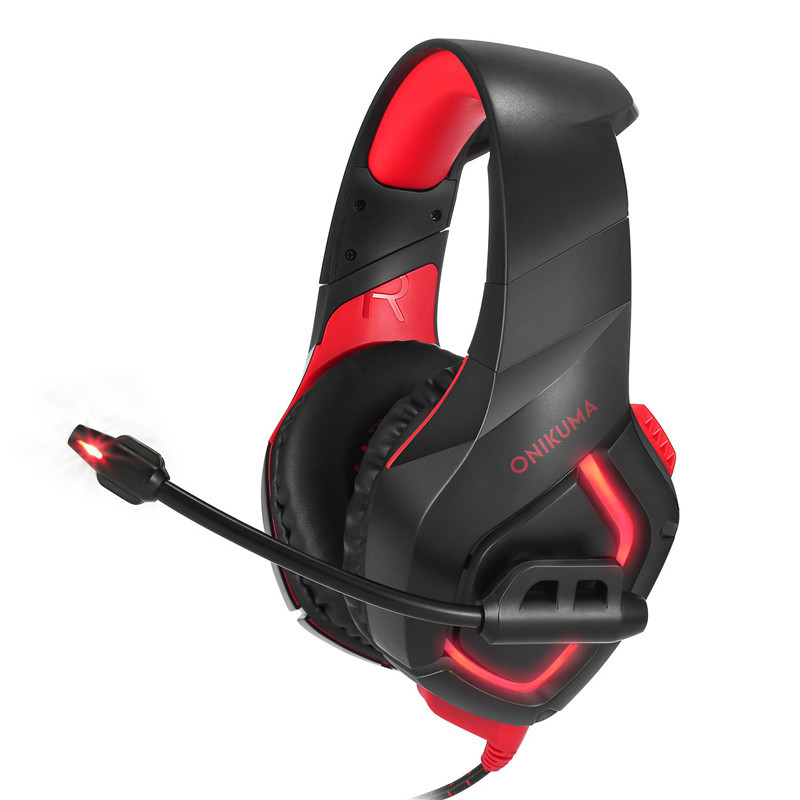 Over Ear 3.5mm Onikuma K1b USB Gaming Headset