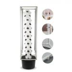32 48 64 Holes Vertical Indoor Pineapple Tower Hydroponic Growing System 30L 8