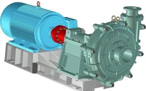 China Rust Resistant Horizontal Centrifugal Slurry Pump ISO9001 Approved 300ZBD-900 wholesale