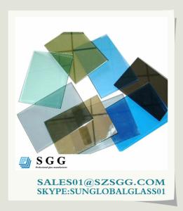 China High quality 12mm tinted float glass wholesale