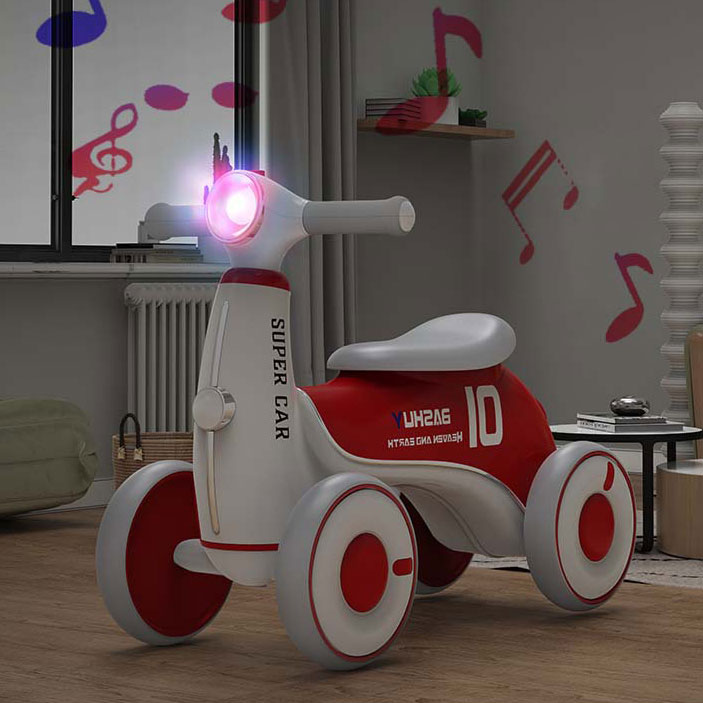 Car Style Scooter Walker Sliding Balanced Car Customized Kids Gift for Boys and Girls