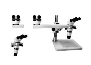 China DVS-0865 Zoom Stereo Microscope Binocular Head 215mm Focusing Range wholesale
