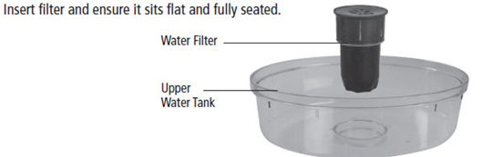 Desktop 8.5L small water cooler with Filtration and chiller function